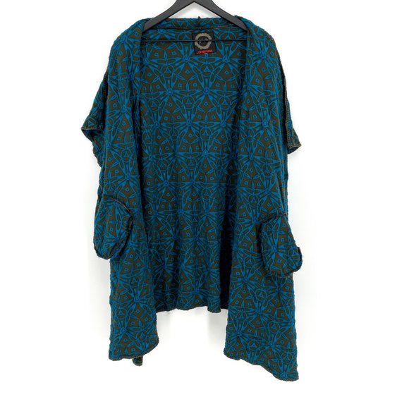 BIYA JOHNNY WAS Embroidered Wrap Duster - Picture 6 of 16
